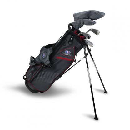 UL60-s  5 Club Stand Set, Grey/Maroon Bag